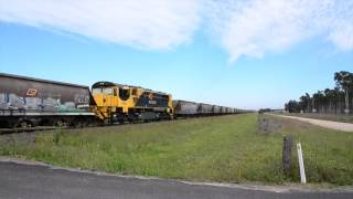 Aurizon Over Length Test Train