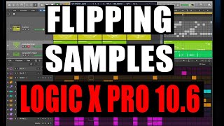 How to flip samples in Logic Pro X 10.6 | Chopping Samples in Logic Pro X 10.6 Quick Sampler