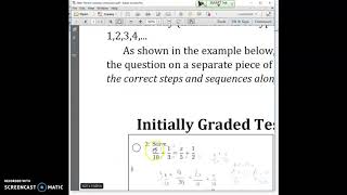 Module 1 - Test Correction Instructions