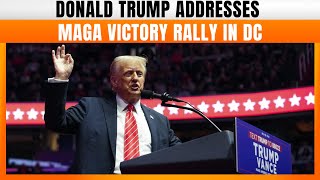 LIVE: Donald Trump Attends MAGA Victory Rally in Washington DC | News9