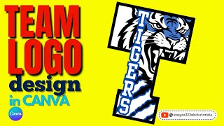 Team Logo Design in Canva with Transparent Option Easy to Follow Tutorial for Beginners