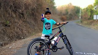 Mizo Kid cycle riding / Ruatfela