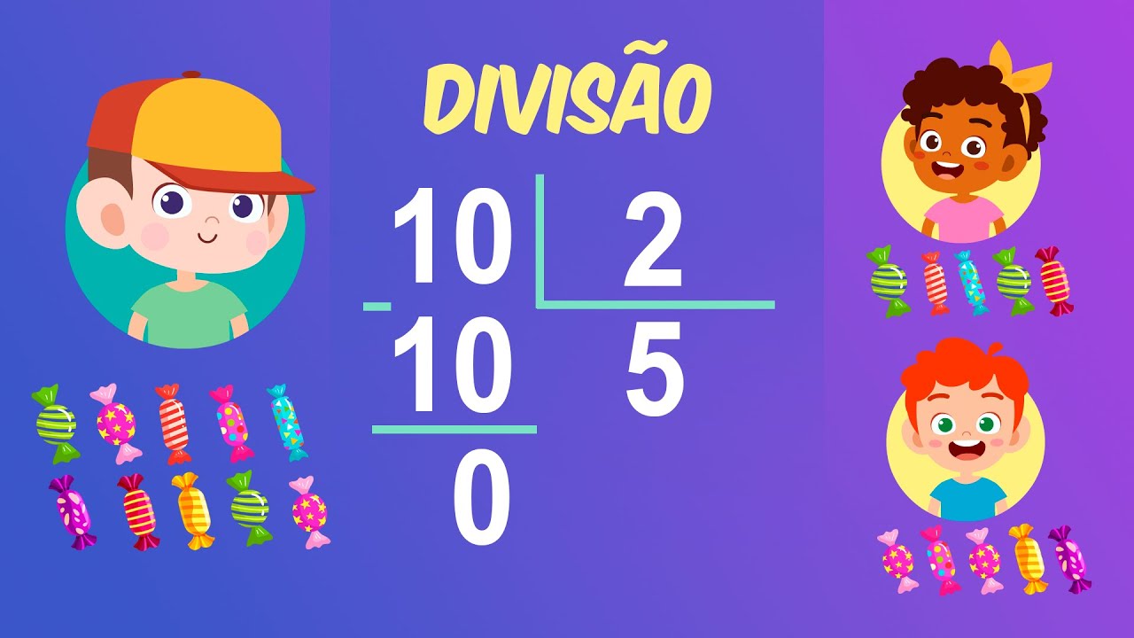 Como Fazer Conta De Divisão - Aprender Conta De Divisão - YouTube