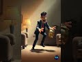 the alarm clock that runs away ⏰🏃‍♂️😂 funny motivational animation shorts 3d morningstruggle