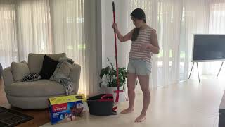 Review of the Vileda Easy Wring and Clean Turbo Spin Mop & Bucket Set