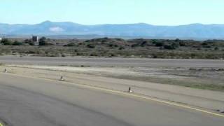 COCKPIT VIEW OF APPROACH AND LANDING AT ORAN (ALGERIA) AIRPORT