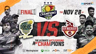 ICC vs Synergy | Seasoned Finals | ICL 5 |  Indoor Cricket | Dubai