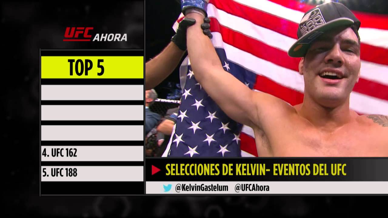 UFC Ahora: Top 5 Mejores Eventos - YouTube