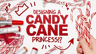 MINTY STRIPES!! | Candy Cane Princess Character Design Challenge