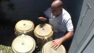 Cuban Percussionist Carlos Caro- Conga Solo