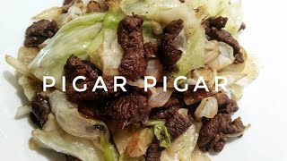 HOW TO COOK PIGAR-PIGAR (BEEF STIR FRY WITH CABBAGE) | Kat's Empire |