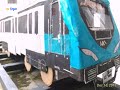 kochi metro train miniature kmrl