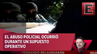 Denuncian supuesto abuso policial en la Ciudad de México