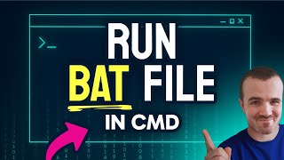 How to RUN a BAT File in CMD (Step by Step)