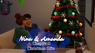 Christmas Gifts Chapter 11 🎄Nina \u0026 Amanda Let's Play Sim4 🎅