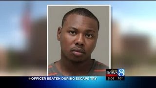 Inmate assaults guard in escape try