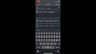 Controlling Theta S with iPhone and Pythonista