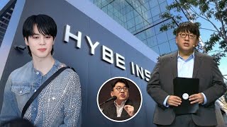 지민, HYBE에서 카메라에 포착, 방시혁이 목소리를 높이다, 방탄소년단에게 무슨 일이?