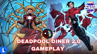 Madame Web Move & Wiccan Deck (Deadpool Diner 2.0) Gameplay - Marvel SNAP Indonesia