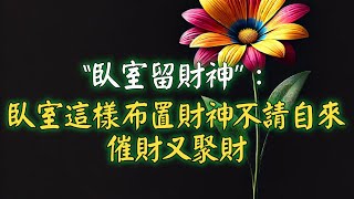 “臥室留財神”：臥室這樣布置，財神不請自來，催財又聚財