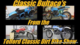 Vintage Bultaco's from the Telford Classic Dirt Bike Show