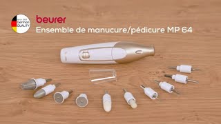 Beurer MP 64 - Ensemble de manucure-pédicure sans fil