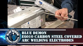 Blue Demon E6010 Carbon Steel Covered Arc Welding Electrodes