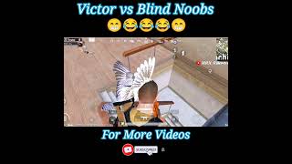 Wait For End 😁 Victor's IQ vs Blind Noobs 😂🤣 || Victor Funny Video ||