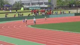 平成26年度鹿児島県高校総体女子 1500m 予選1組