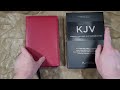 premier collection kjv personal size large print reference bible review