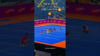 💫 Kho Kho Dive 😱|| Kho Kho 🔥|| Kho Kho Skills 💯 || Kho Kho Match ⚡#khokho #poledive #viral #shorts