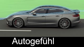 2017 Porsche Panamera aerodynamics & thermal management insight - Autogefühl