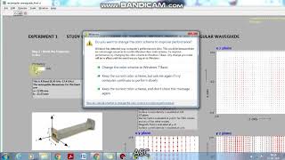 How to study Field Patterns of a Rectangular Waveguide using Virtual Lab