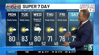 Super 7 Day First Alert Forecast: Monday, May 25, 2026