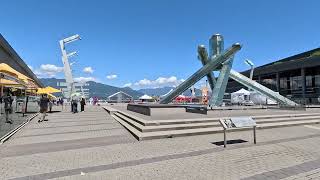 Olympic Cauldron at Vancouver Harbour