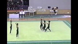 1998年 ALL JAPAN　福岡大学（決勝）【男子新体操】