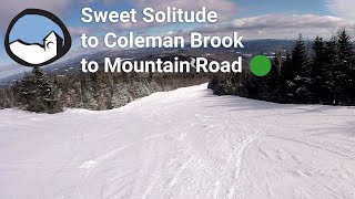 Sweet Solitude to Coleman Brook to Mountain Road to Lower Arrow to Lower Mountain Road - Okemo