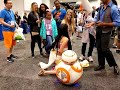 life size bb 8 at wondercon 2018_part 1