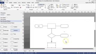 Creating a Process Map with Microsft Visio