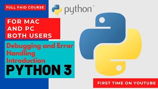 Debugging and Error Handling Introduction in Python 3 | Coding for Kids Python Learn Awesome Games