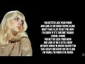 billie eilish billie bossa nova lyrics