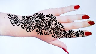 সেরা মেহেন্দি ডিজাইন হাতের উপর - best mehndi design back hand