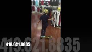 8 Year Old Johnathon's Hoverboard Tricks!!