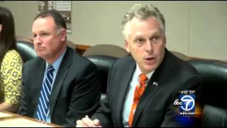 Virginia Gov. McAuliffe signs mental health legislation