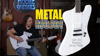 ESP / LTD Phoenix Arctic Metal {I think this is Ed's favorite!}