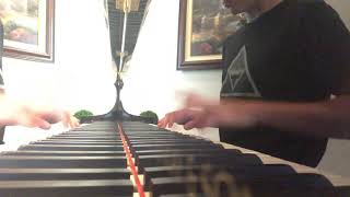 14 year old kid plays dance monkey on piano