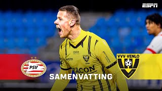 Nick Venema kopt geweldig binnen 🔥 | Samenvatting Jong PSV - VVV-Venlo