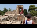 The Palace of Knossos Crete Greece.