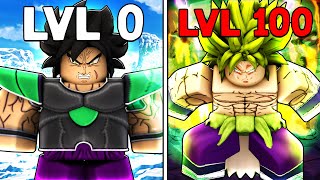 New BROLY MASTERY is INSANE in ROBLOX Z Battlegrounds