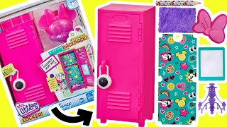 Real Littles Locker and Backpack Disney Minnie Mouse with LOL Surprise OMG